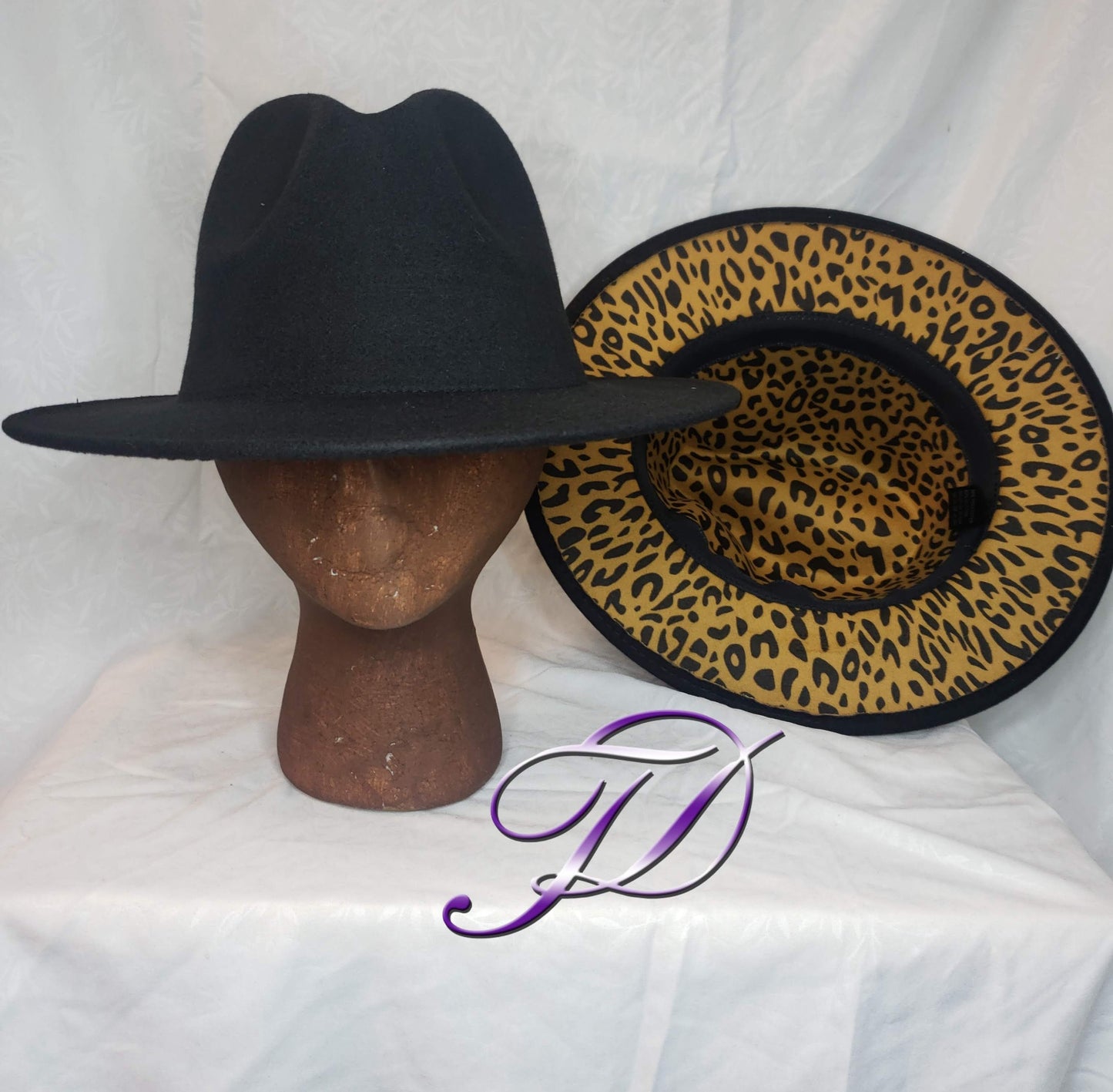 Fedora with Cheetah Print (Various Colors)