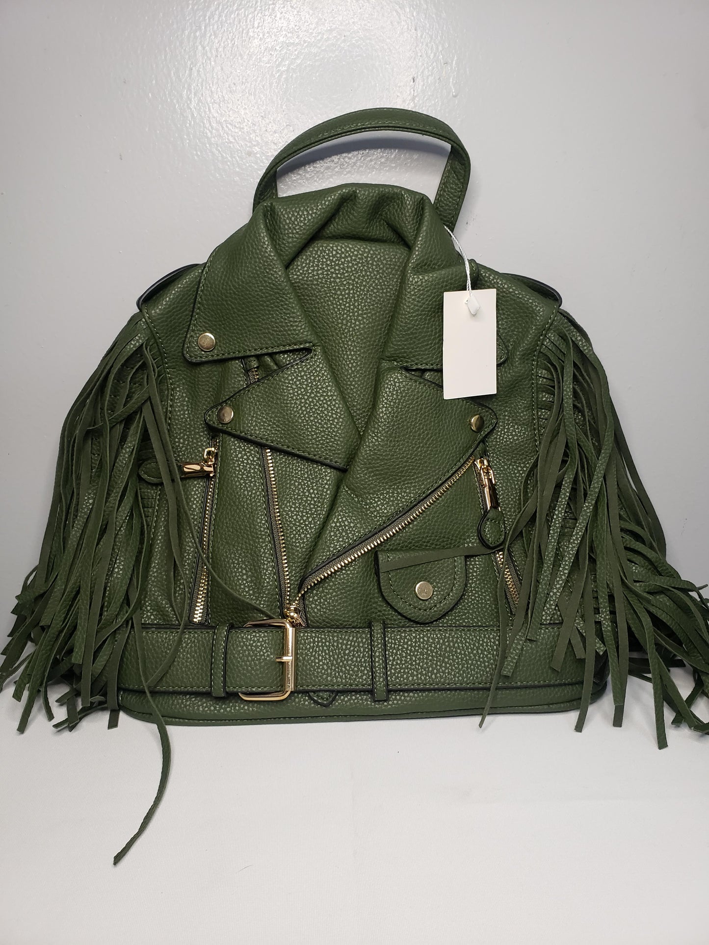 Edgy Moto Jacket Backpack