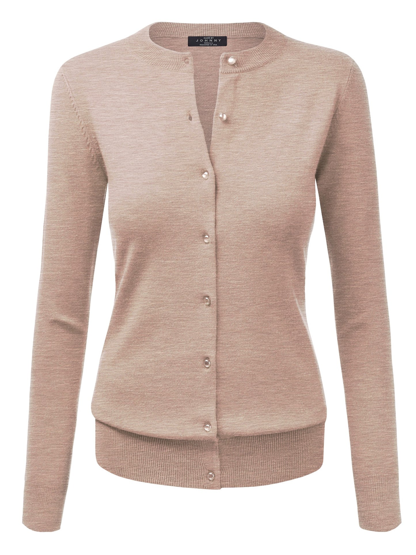 Pretty Silk Blend Knit Cardigan