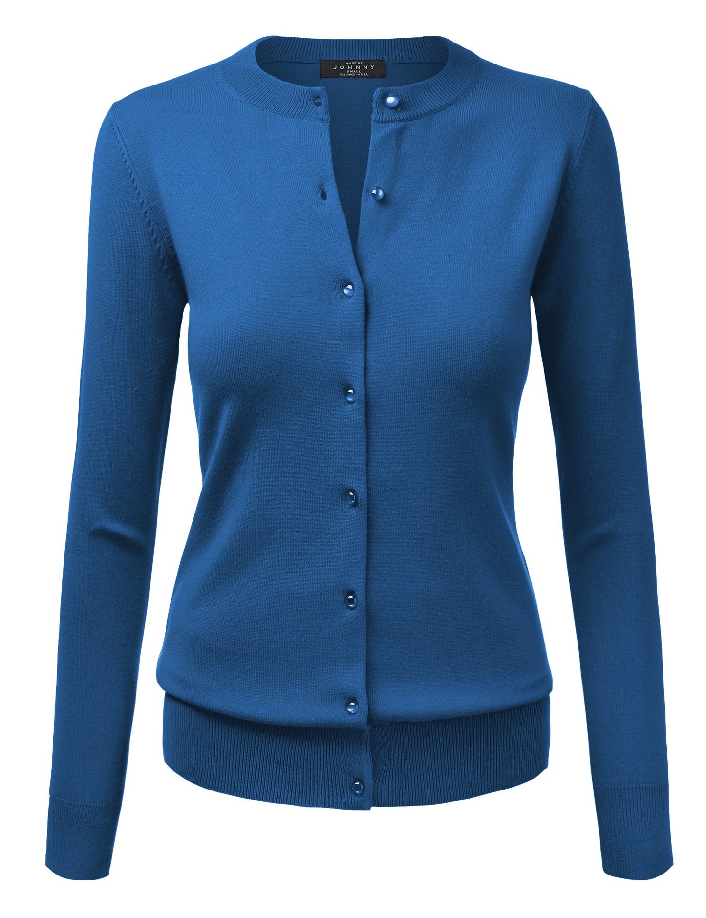 Pretty Silk Blend Knit Cardigan