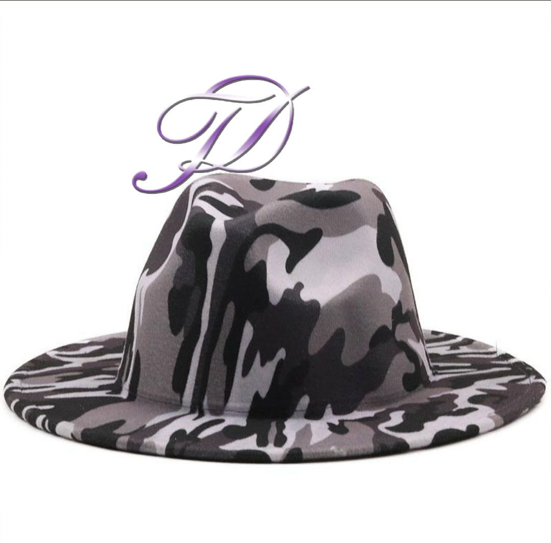 Camo Fedora