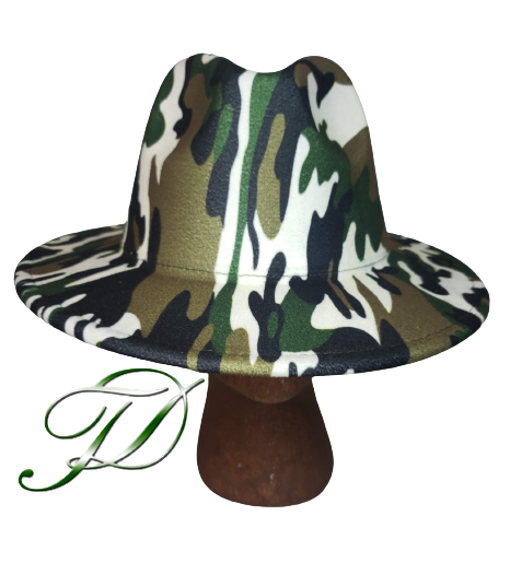 Camo Fedora