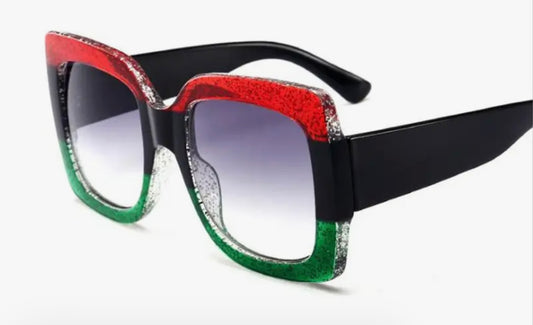 Sparkle Green, Red & Black Shades