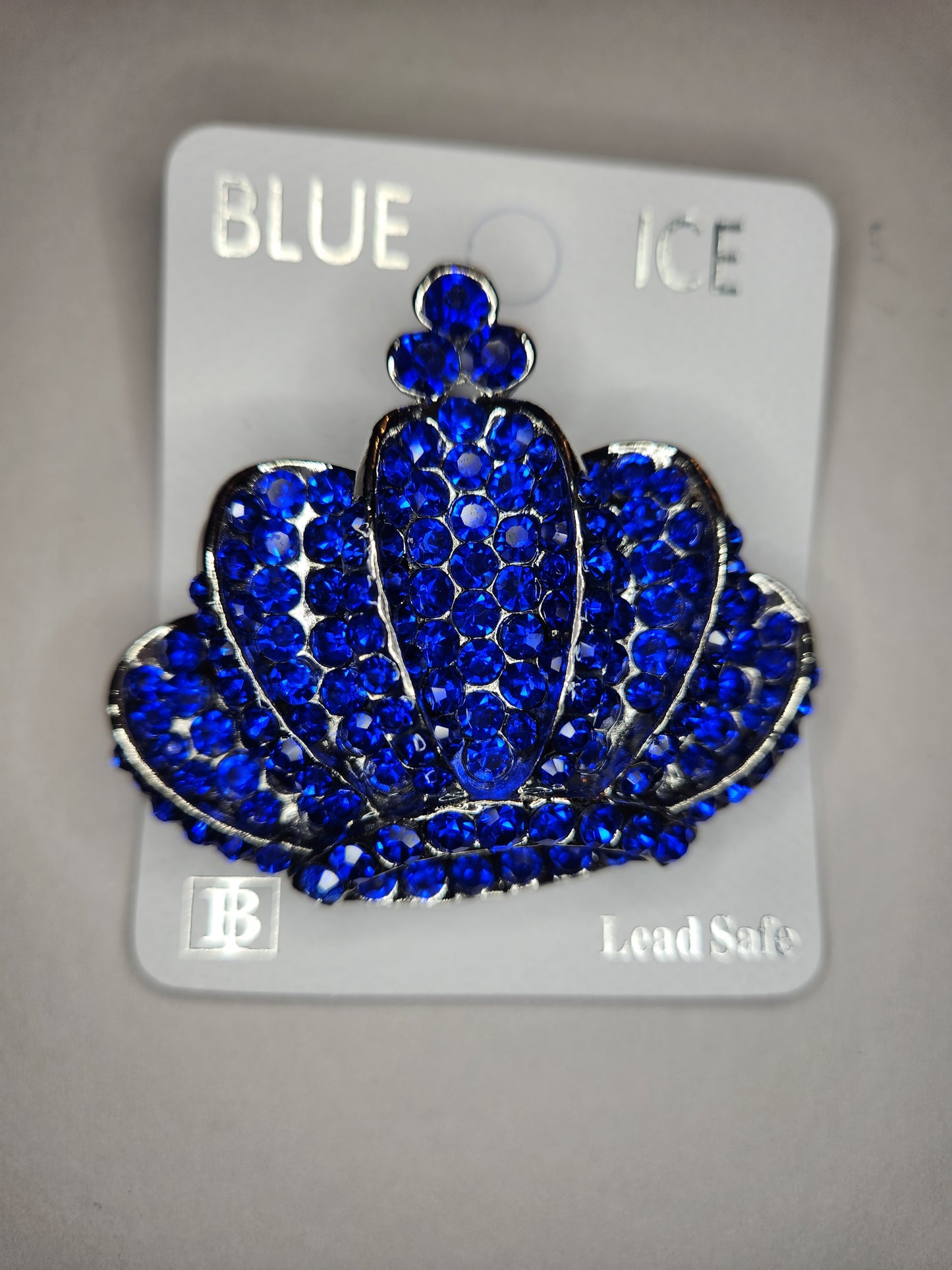 Bling Crown Brooch