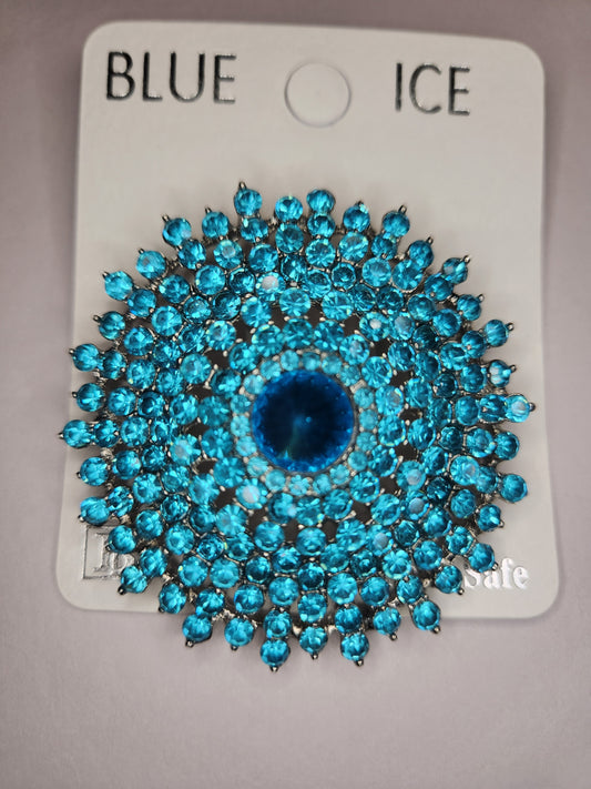 Bling Starburst Brooch